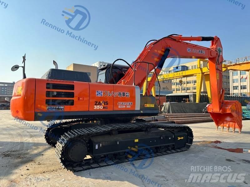 Hitachi ZX350 Gravemaskiner på larvebånd