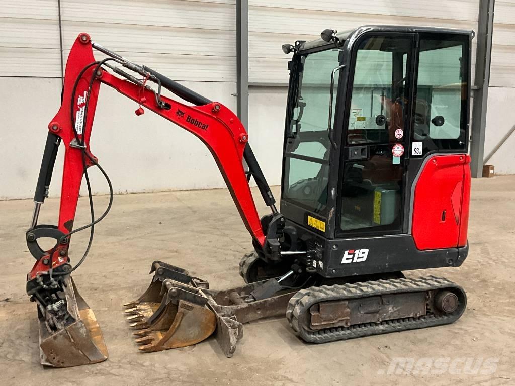 Bobcat E 19 Minigravemaskiner