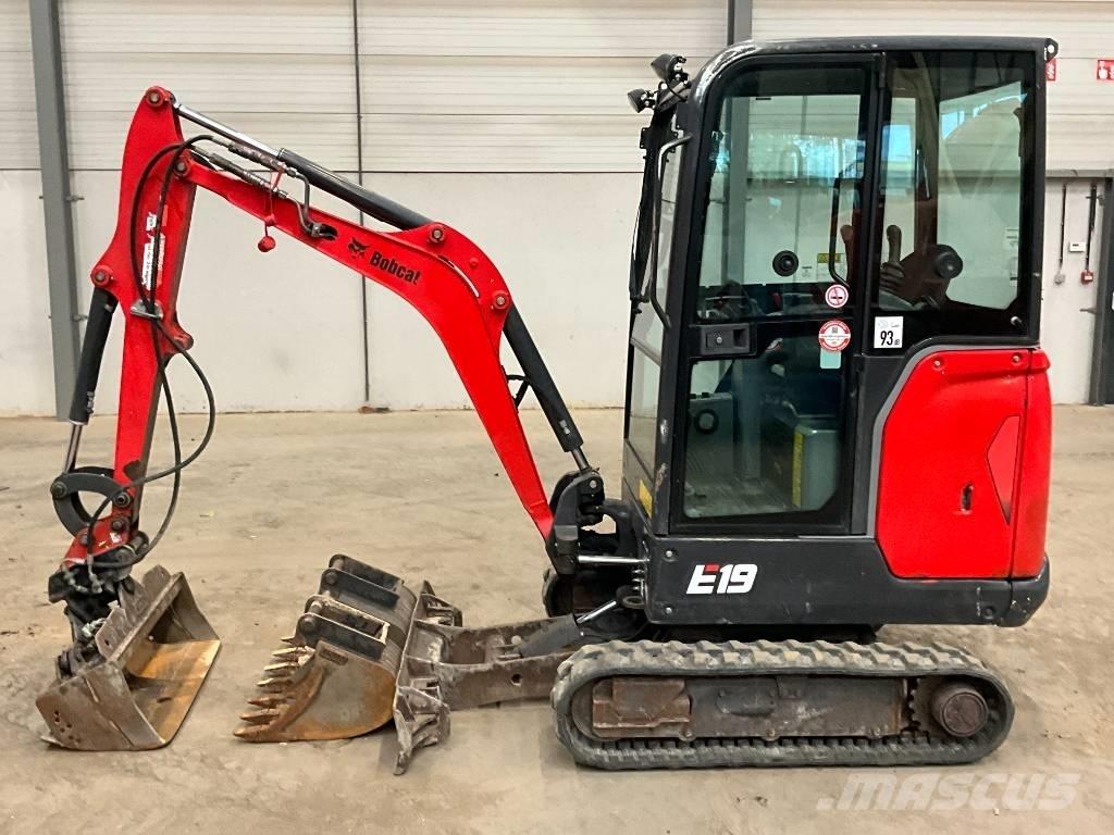 Bobcat E 19 Minigravemaskiner