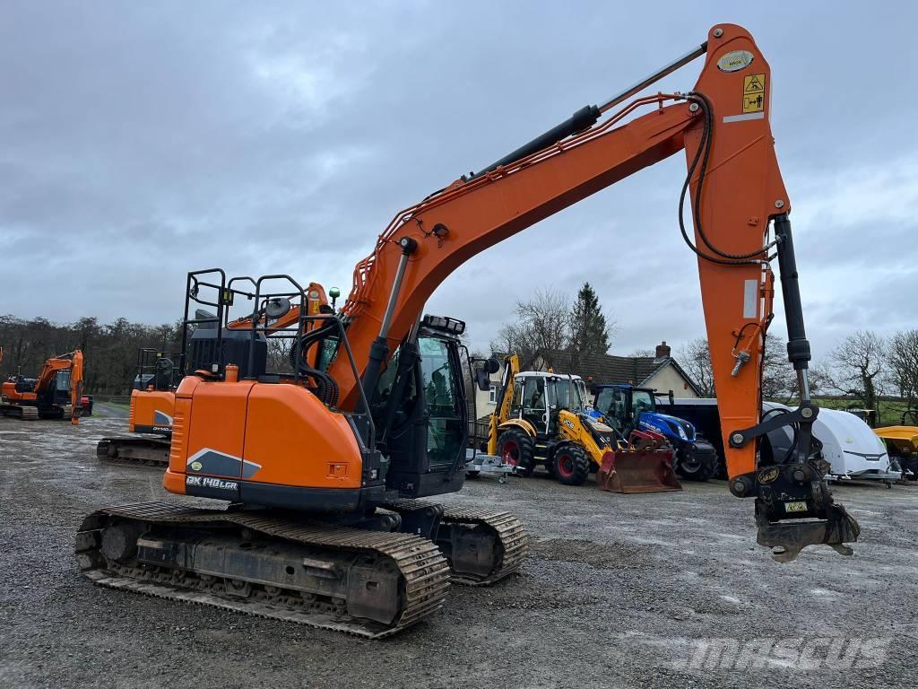 Doosan DX140LCR-7 Gravemaskiner på larvebånd