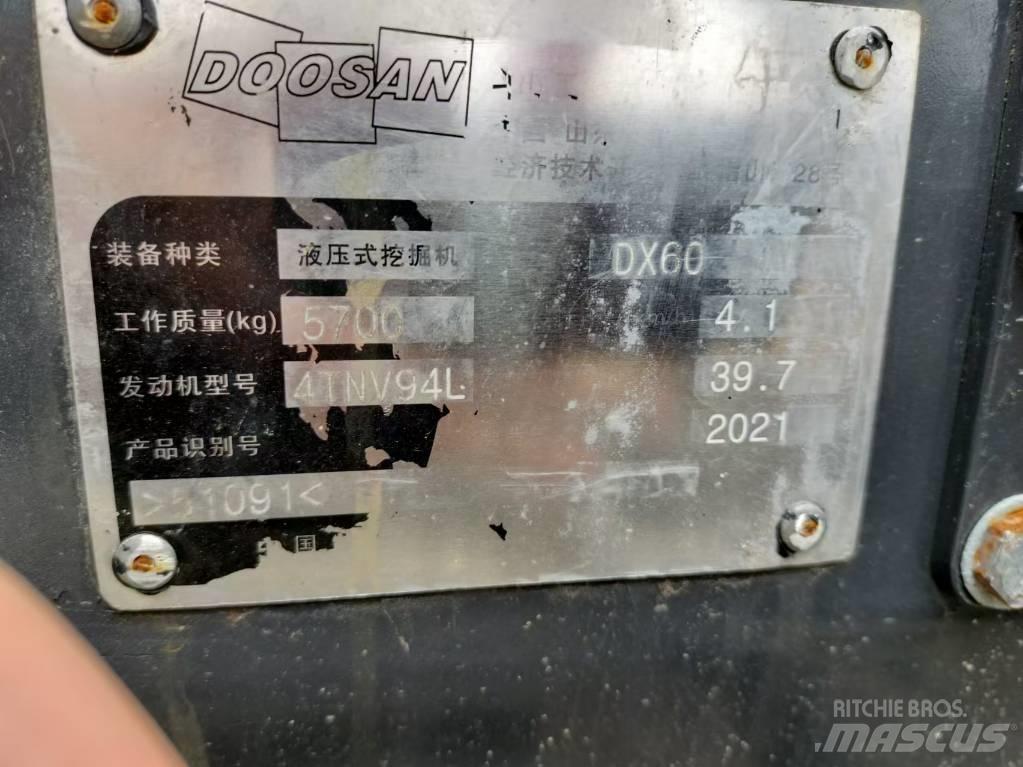 Doosan DX 60 Minigravemaskiner