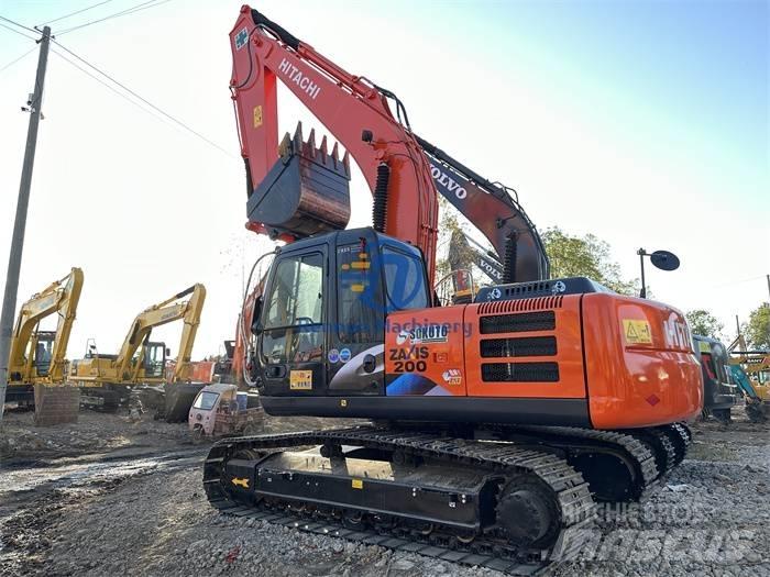 Hitachi ZX 200 Gravemaskiner på larvebånd