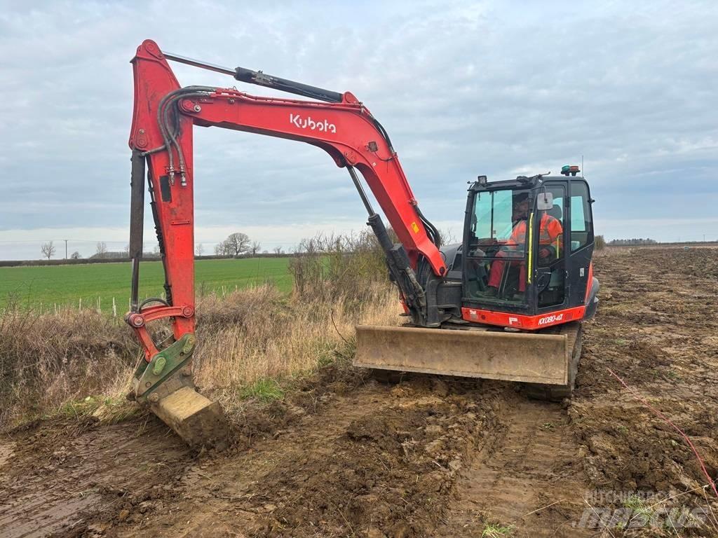 Kubota KX 80-4 Midi-gravemaskiner 7t - 12t