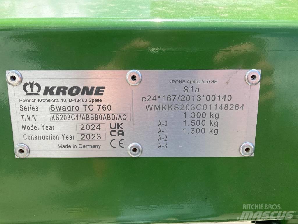 Krone Swadro TC 760 Hømaskiner