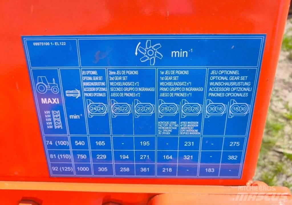 Kuhn EL 122-250 Elektriske harver / jordfræsere