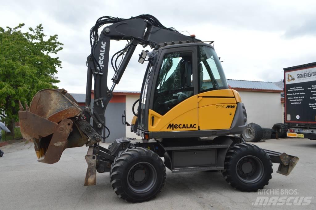  MECALC 714MWE Gravemaskiner på hjul