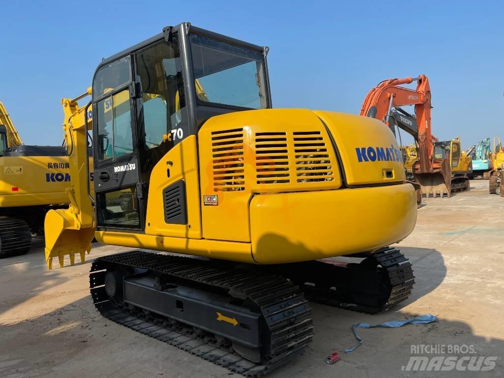 Komatsu PC 70 Minigravemaskiner