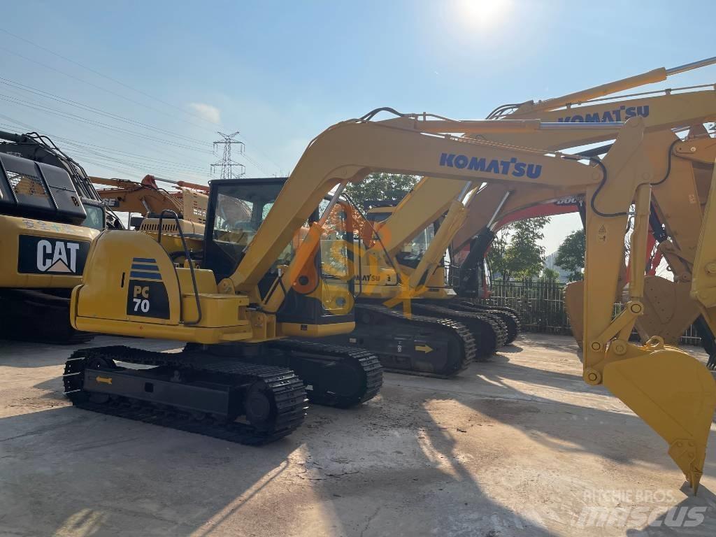 Komatsu PC 70 Minigravemaskiner