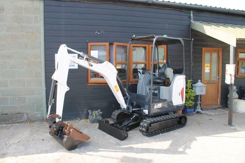 Bobcat E 19 Minigravemaskiner