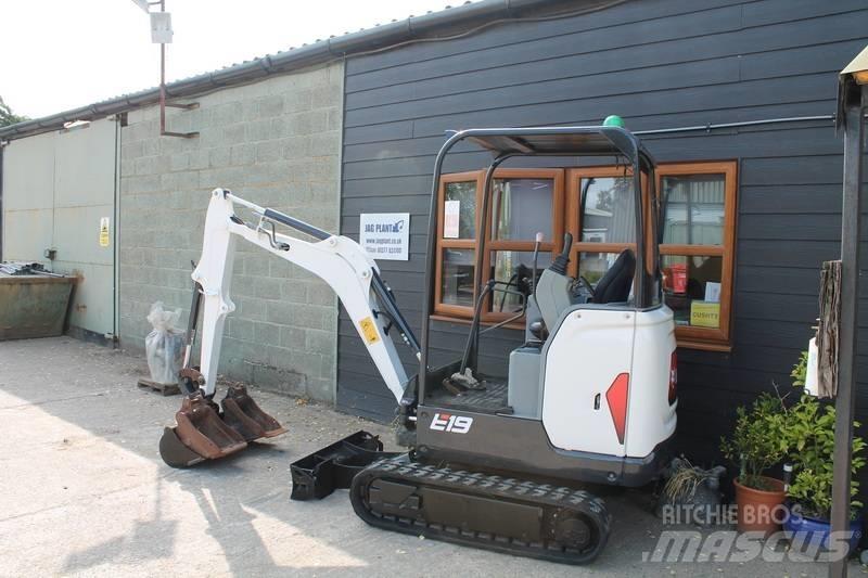 Bobcat E 19 Minigravemaskiner