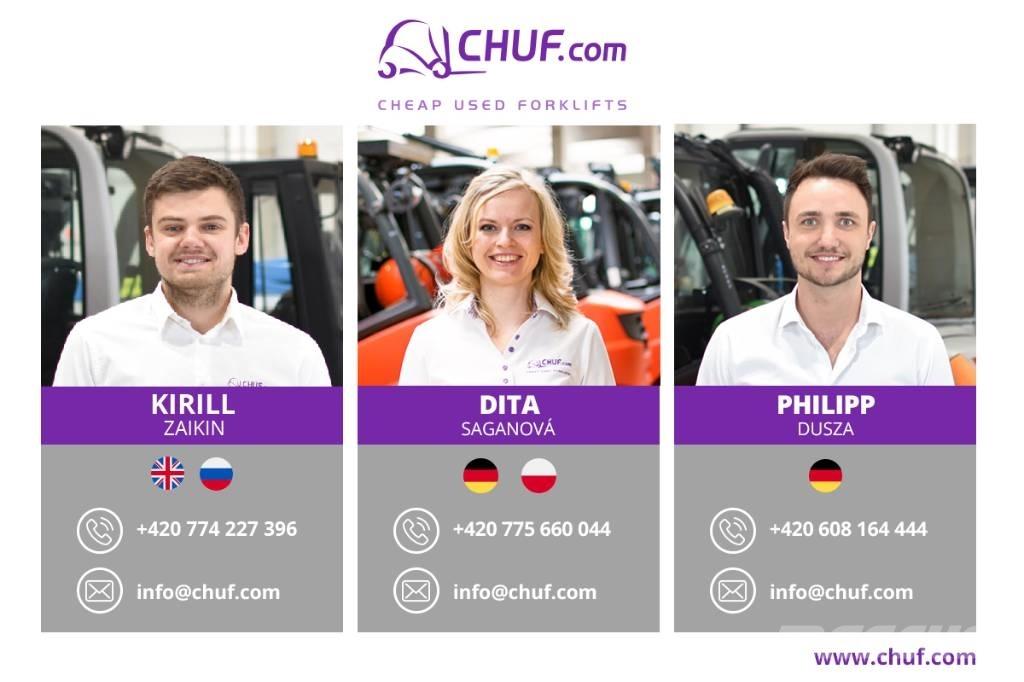 Jungheinrich DFG 435 Diesel gaffeltrucks