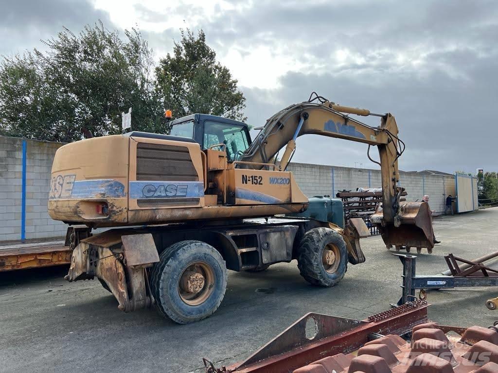 CASE WX200 Gravemaskiner på hjul