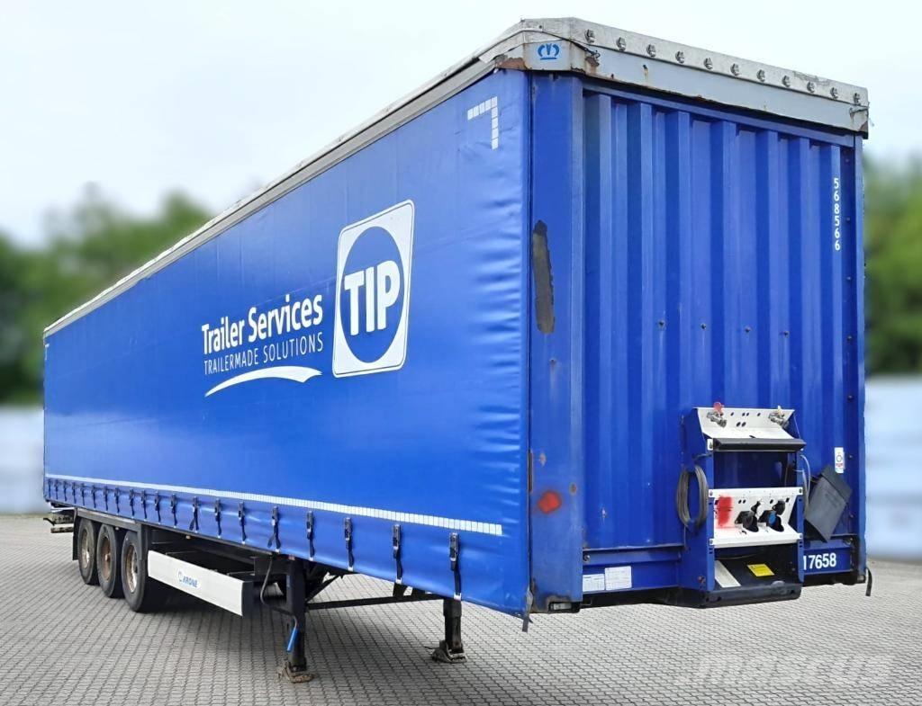Krone SDP 27 Semi-trailer med Gardinsider