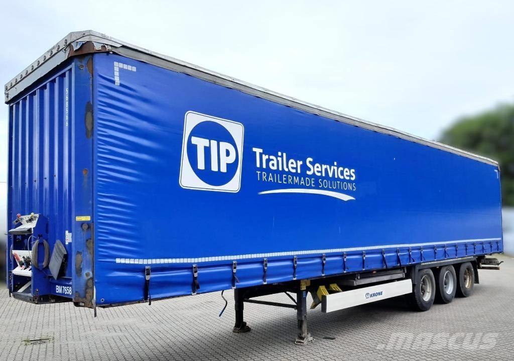 Krone SDP 27 Semi-trailer med Gardinsider