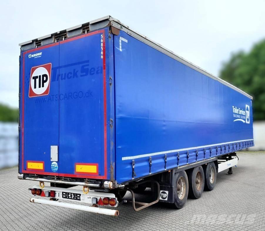 Krone SDP 27 Semi-trailer med Gardinsider