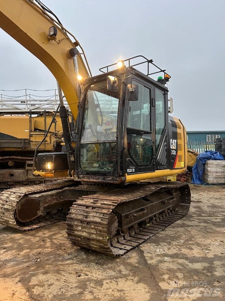 CAT 312 E Gravemaskiner på larvebånd