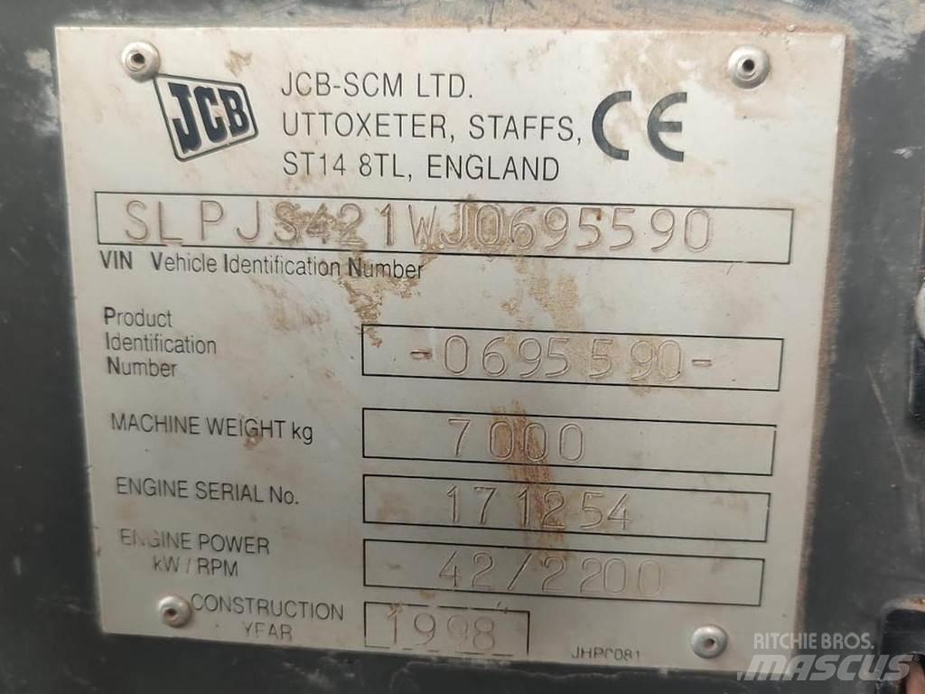 JCB JS70 Midi-gravemaskiner 7t - 12t