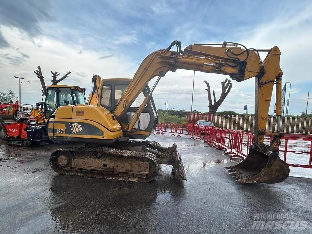 JCB JS70 Midi-gravemaskiner 7t - 12t