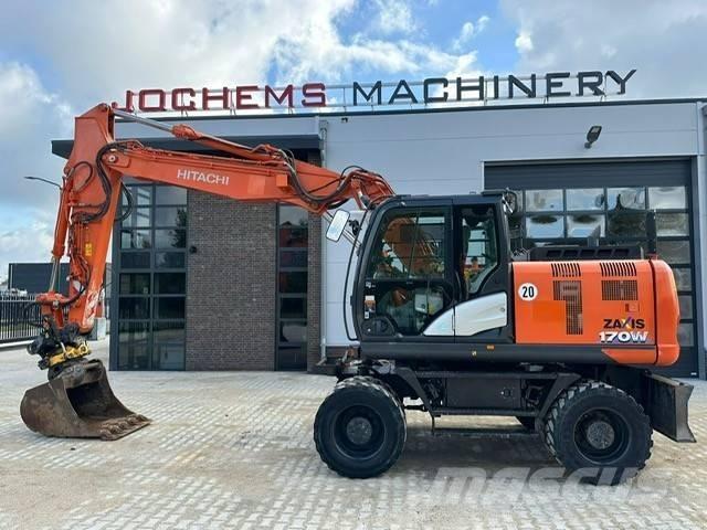 Hitachi ZX170W-6 Gravemaskiner på hjul