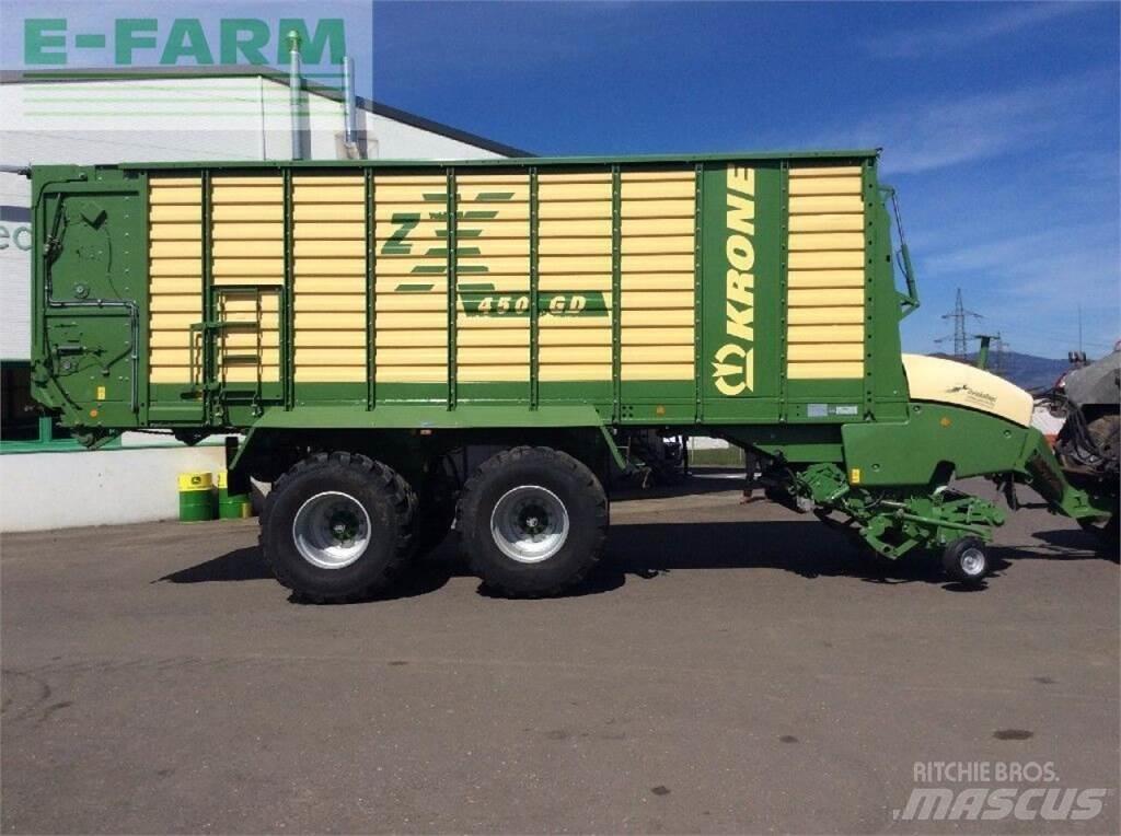 Krone zx 450 gd Sneglevogne