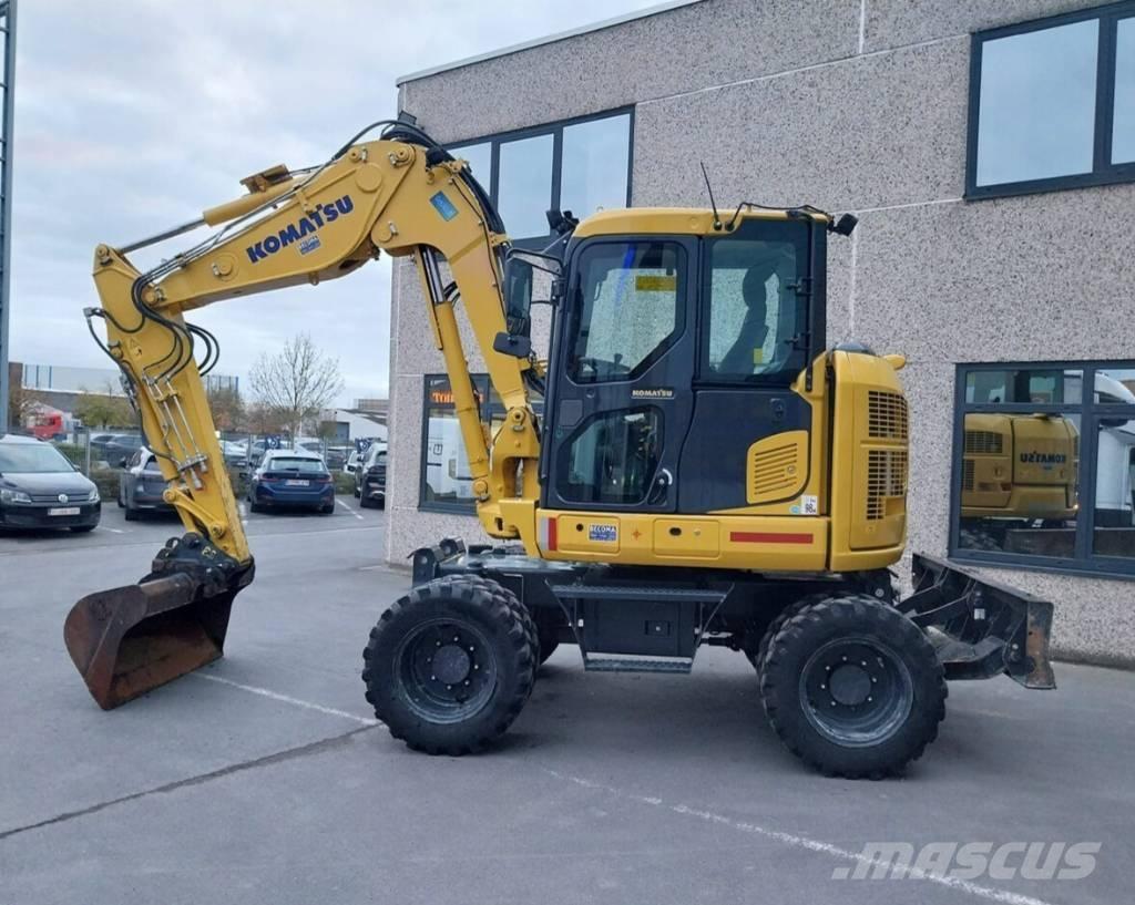 Komatsu PW 98 MR-11 Gravemaskiner på hjul