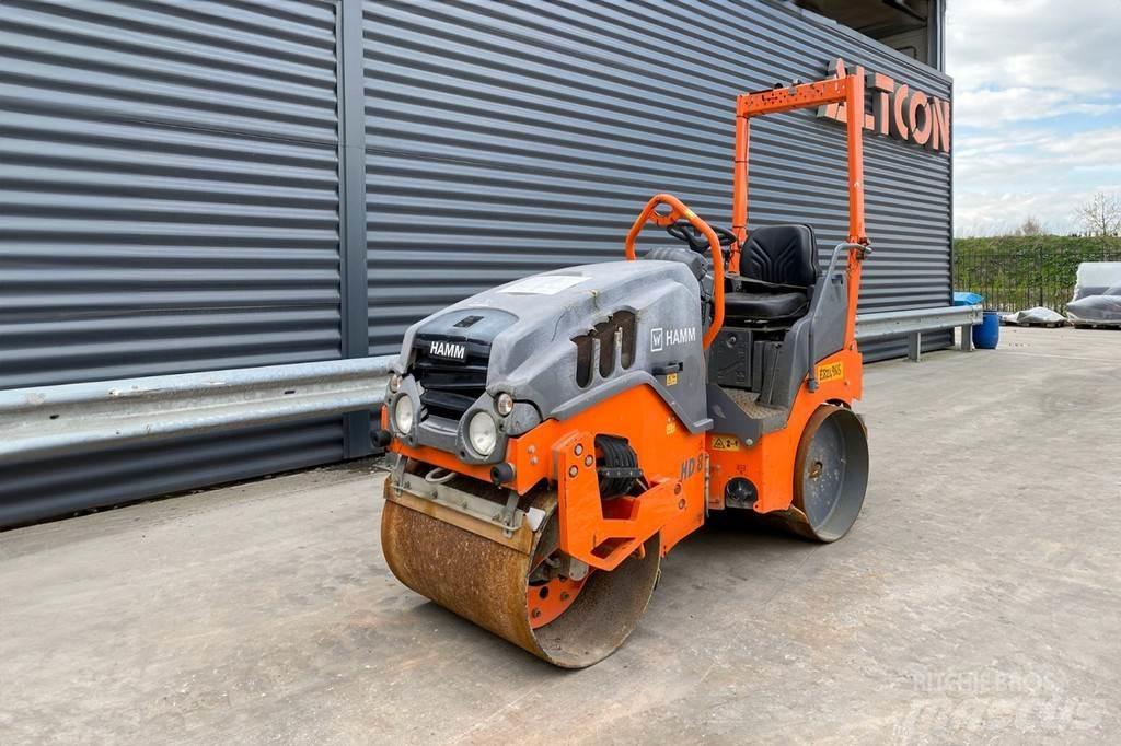 Hamm HD 8 VV Tvilling tromle
