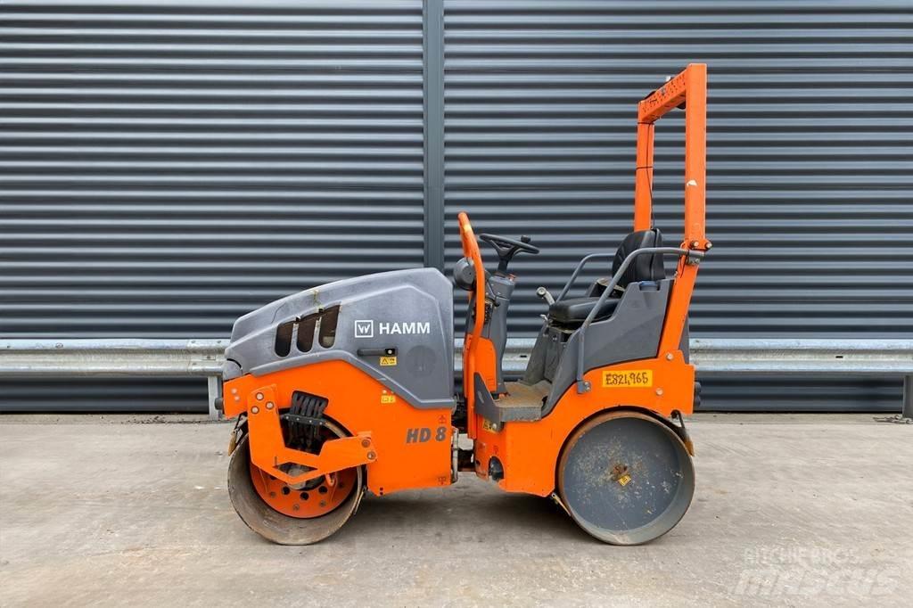 Hamm HD 8 VV Tvilling tromle
