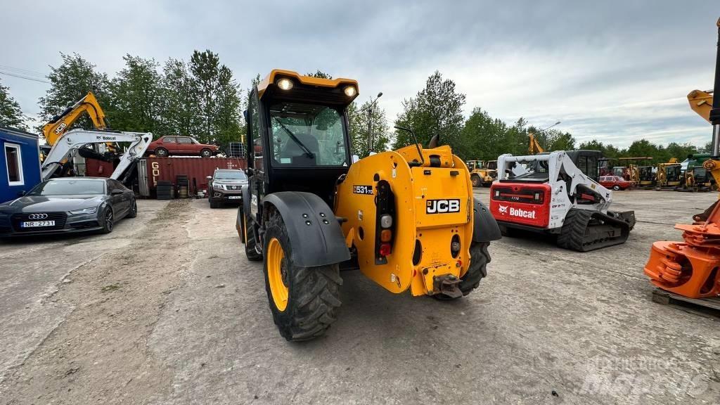 JCB 531-70 Teleskopiske hjullæssere