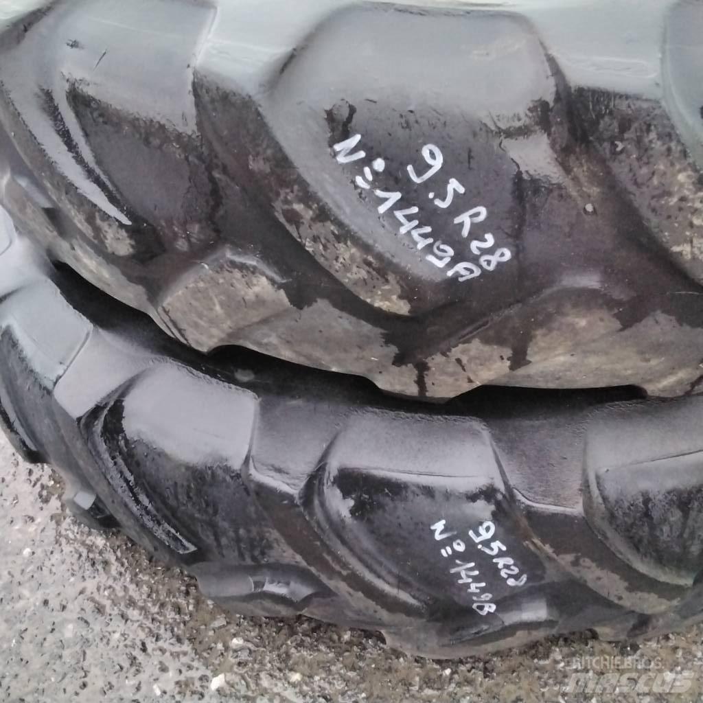 Michelin 9.5R28 Hjul, Dæk og Fælge