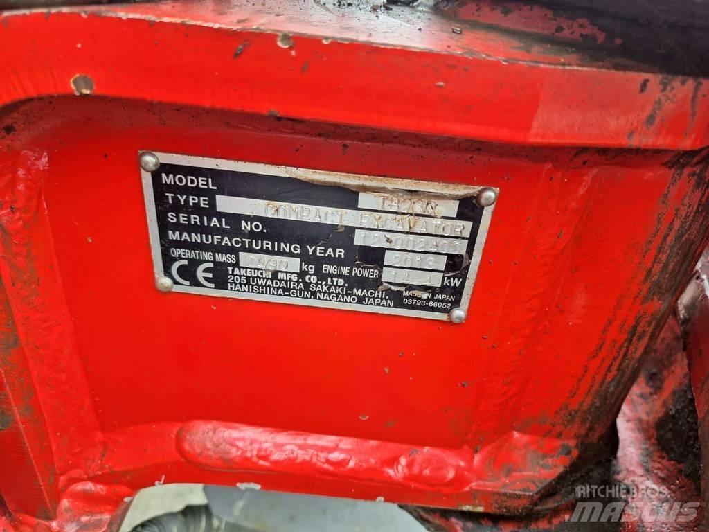 Takeuchi TB23R Minigravemaskiner