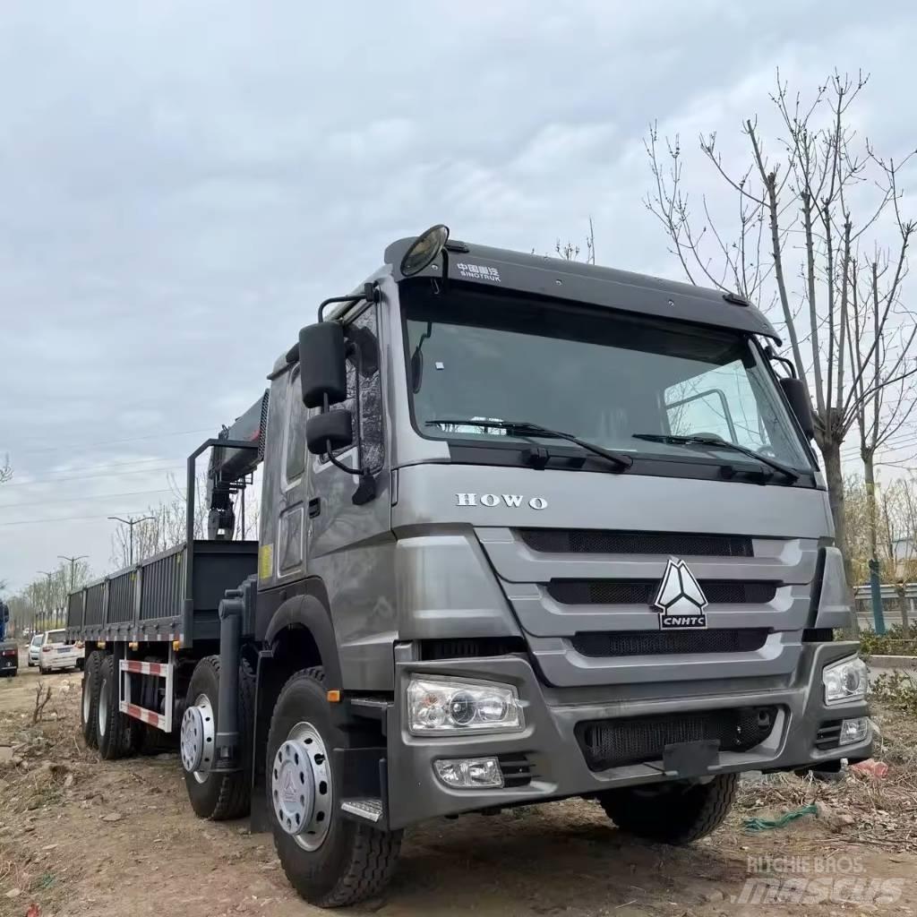 Howo 371 8x4 Lastbil med kran
