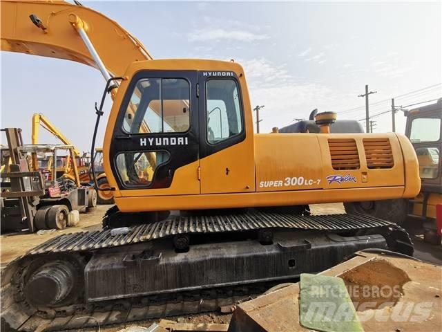 Hyundai R300LC-7 Gravemaskiner på larvebånd
