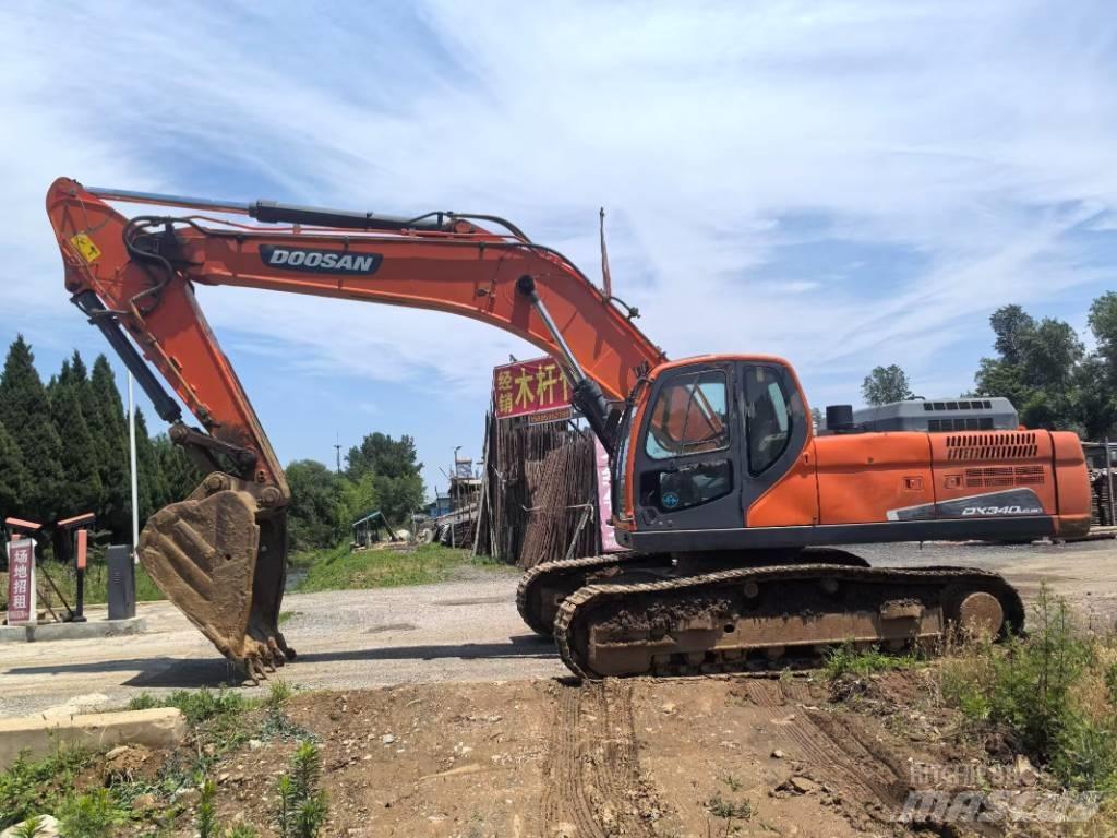 Doosan DX 340 LC-9C Gravemaskiner på larvebånd