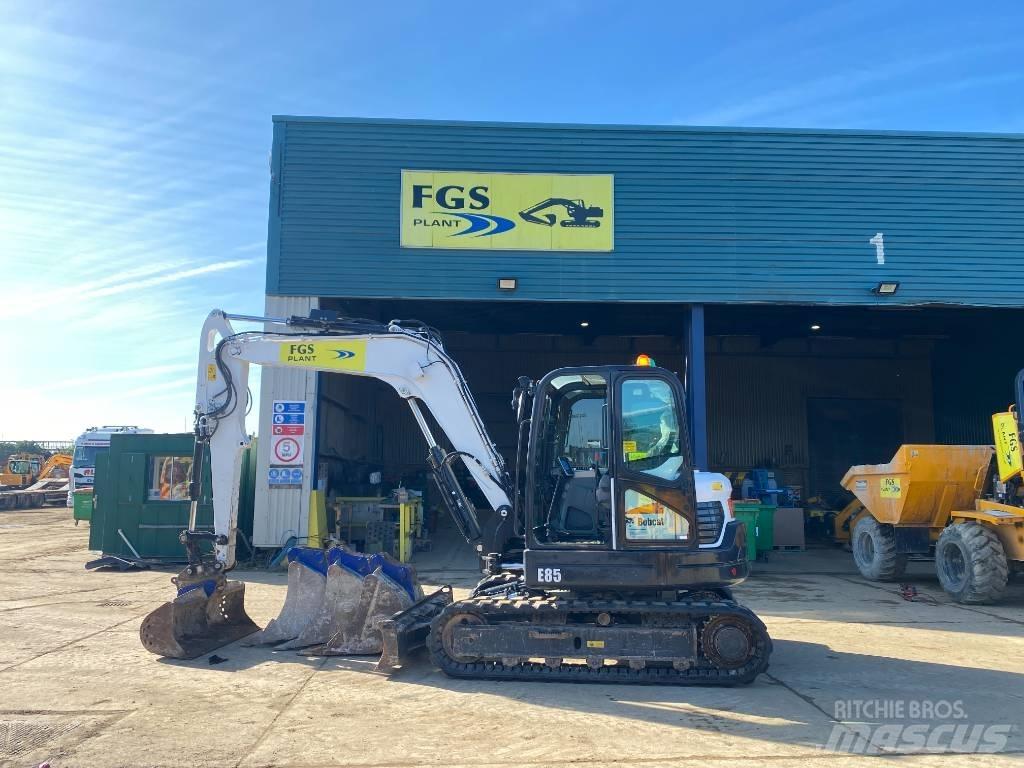 Bobcat E 85 Midi-gravemaskiner 7t - 12t