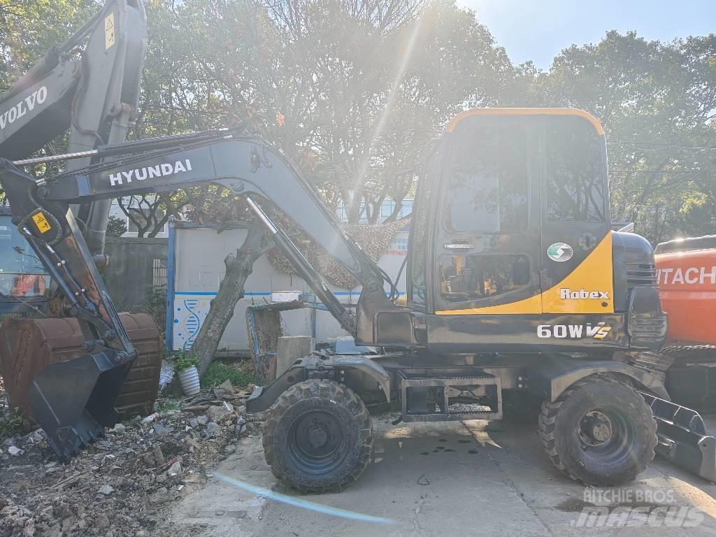 Hyundai Robex 60 W Gravemaskiner på hjul