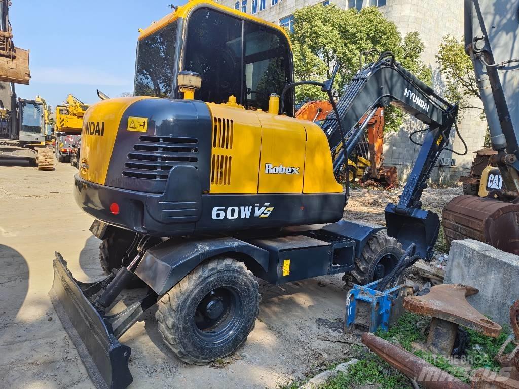 Hyundai Robex 60 W Gravemaskiner på hjul