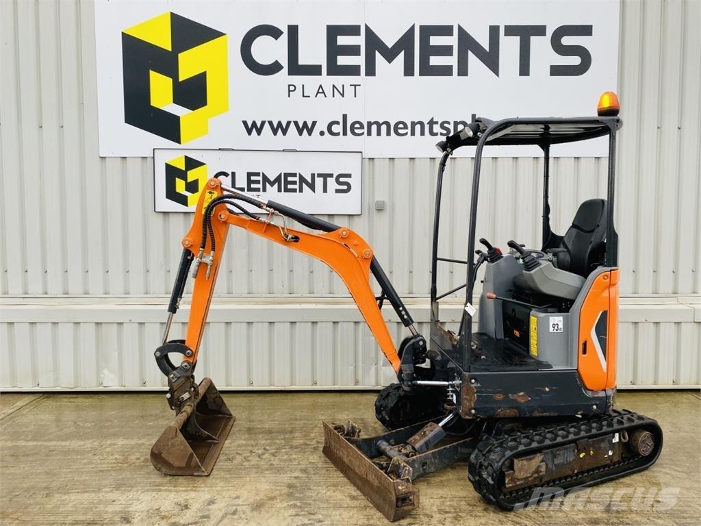 Doosan DX17Z Minigravemaskiner