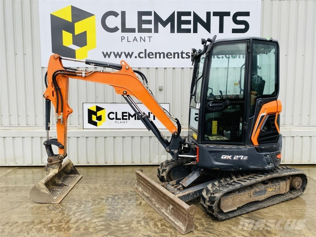 Doosan DX27Z Minigravemaskiner