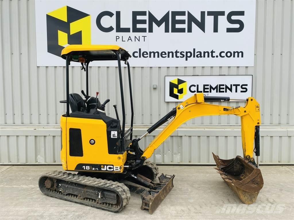 JCB 18Z-1 Minigravemaskiner