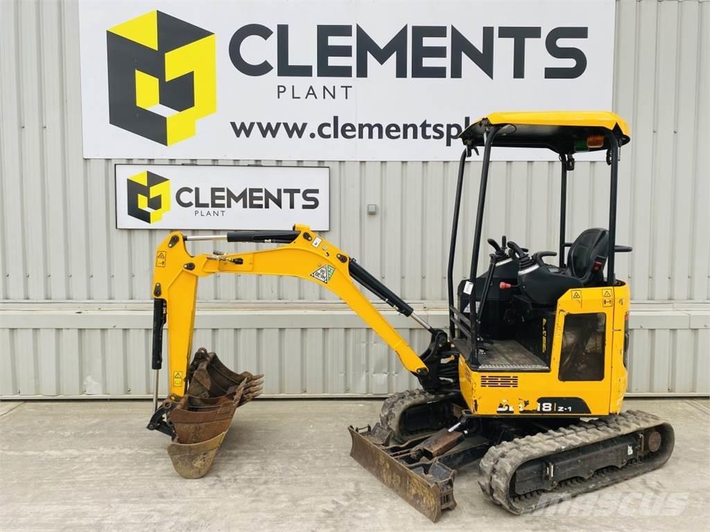 JCB 18Z-1 Minigravemaskiner