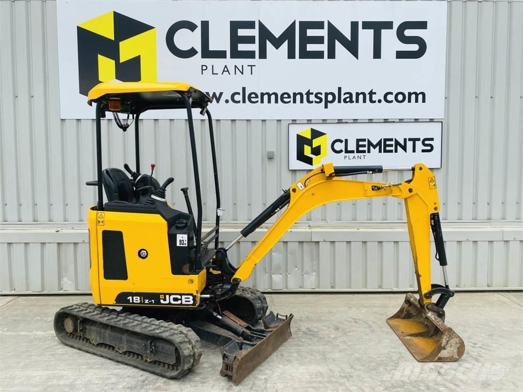 JCB 18Z-1 Minigravemaskiner