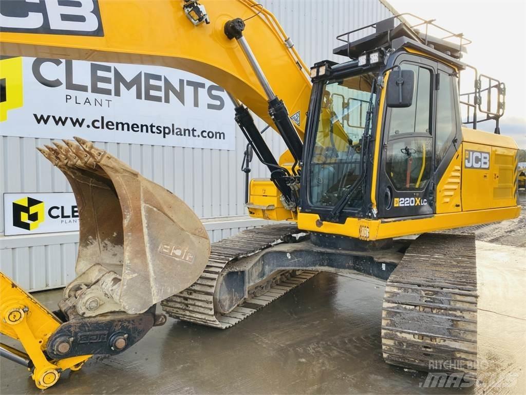 JCB 220XLC Gravemaskiner på larvebånd