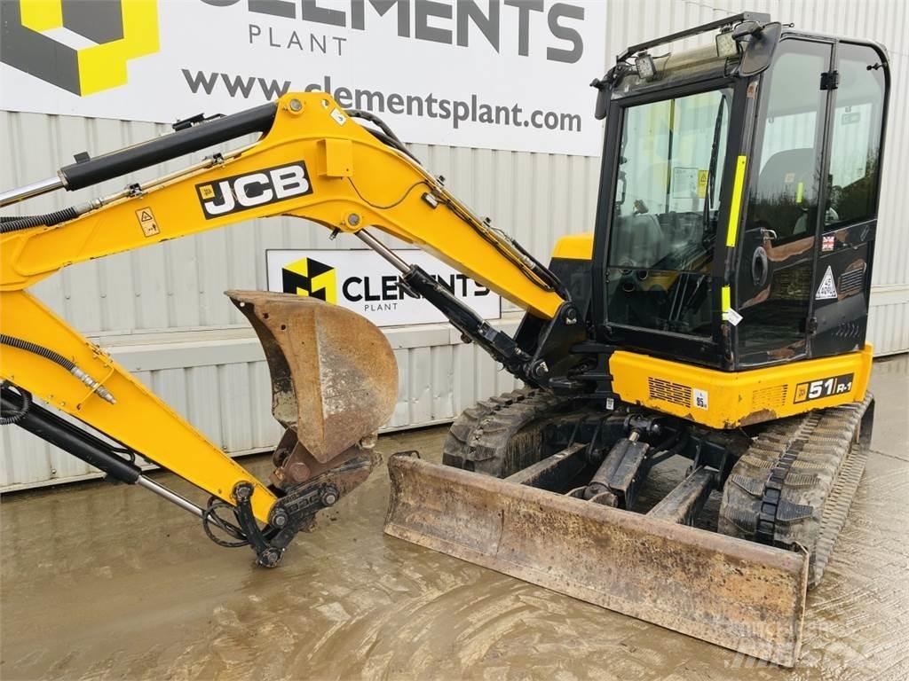 JCB 51R-1 Midi-gravemaskiner 7t - 12t