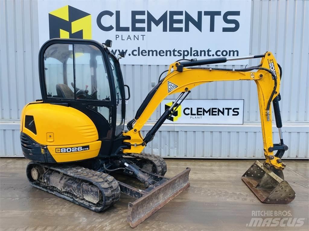 JCB 8026CTS Minigravemaskiner