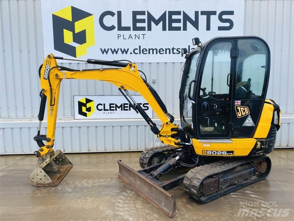 JCB 8026CTS Minigravemaskiner