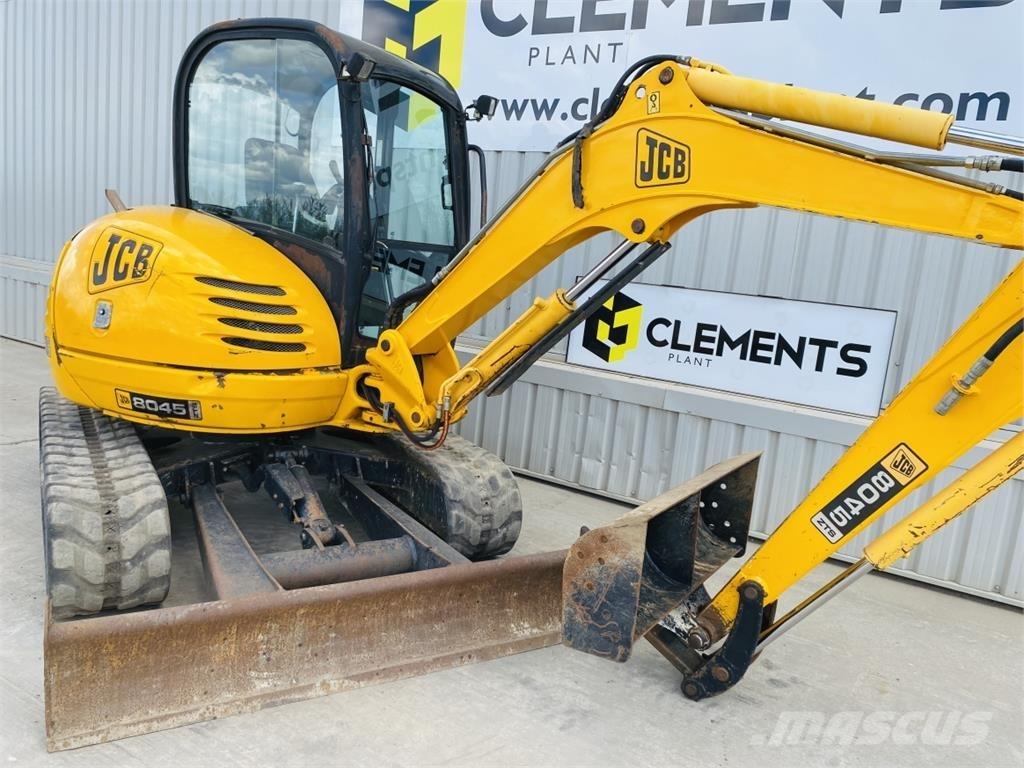 JCB 8045ZTS Midi-gravemaskiner 7t - 12t