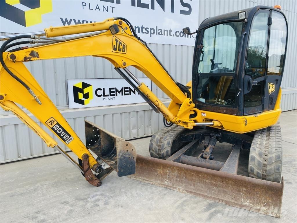 JCB 8045ZTS Midi-gravemaskiner 7t - 12t