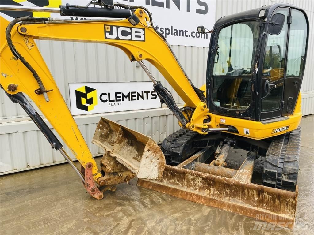 JCB 8050RTS Midi-gravemaskiner 7t - 12t