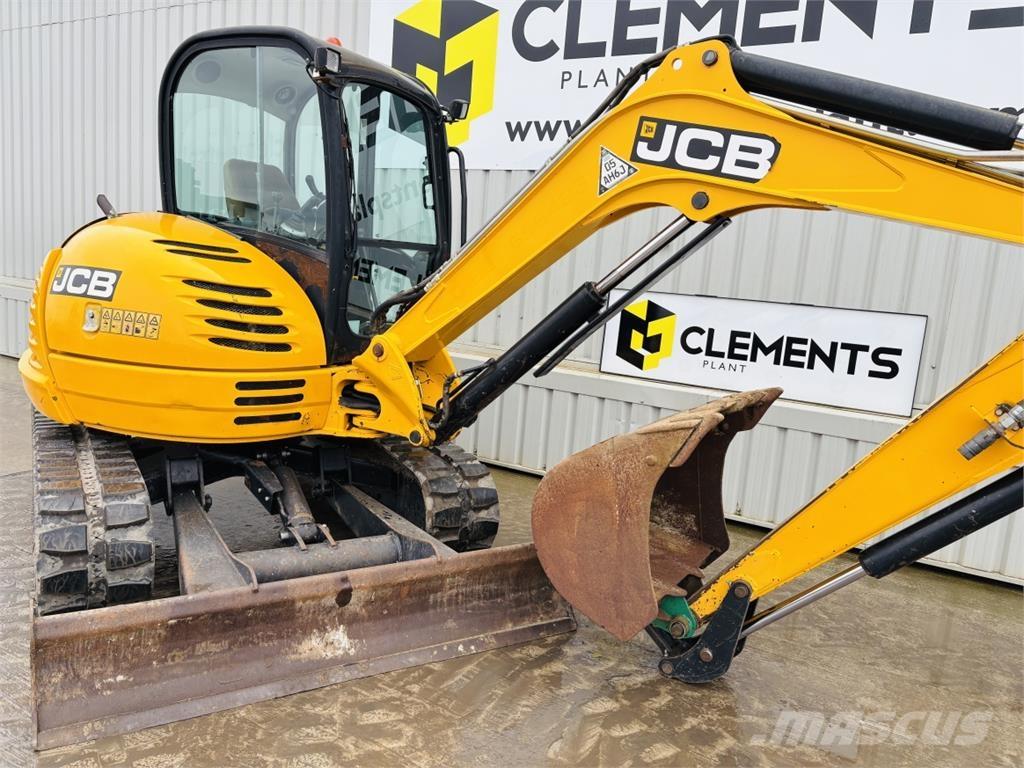 JCB 8065RTS Midi-gravemaskiner 7t - 12t