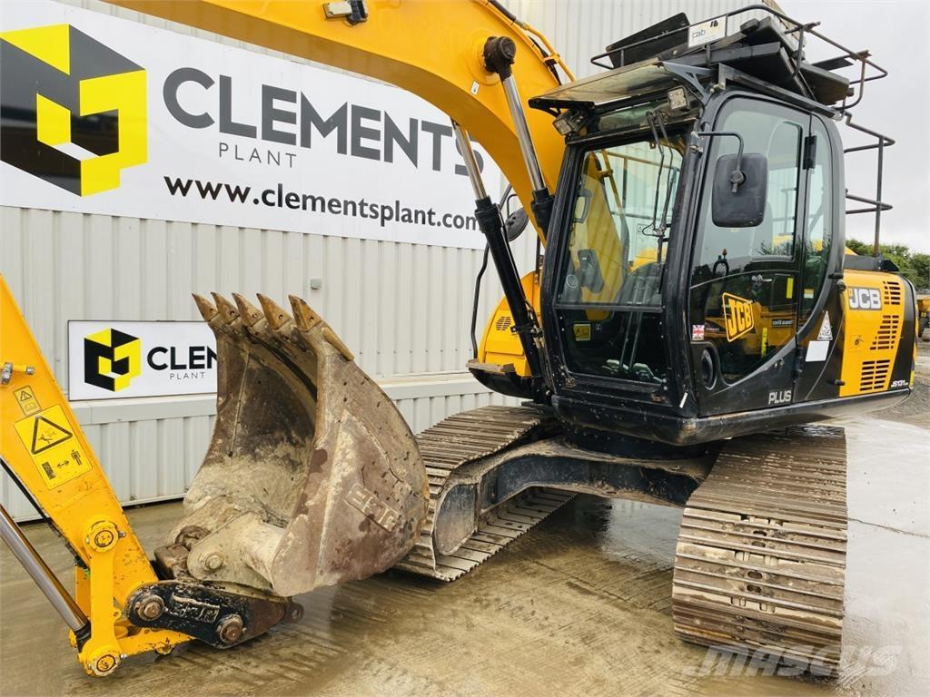 JCB JS131LC+ Gravemaskiner på larvebånd